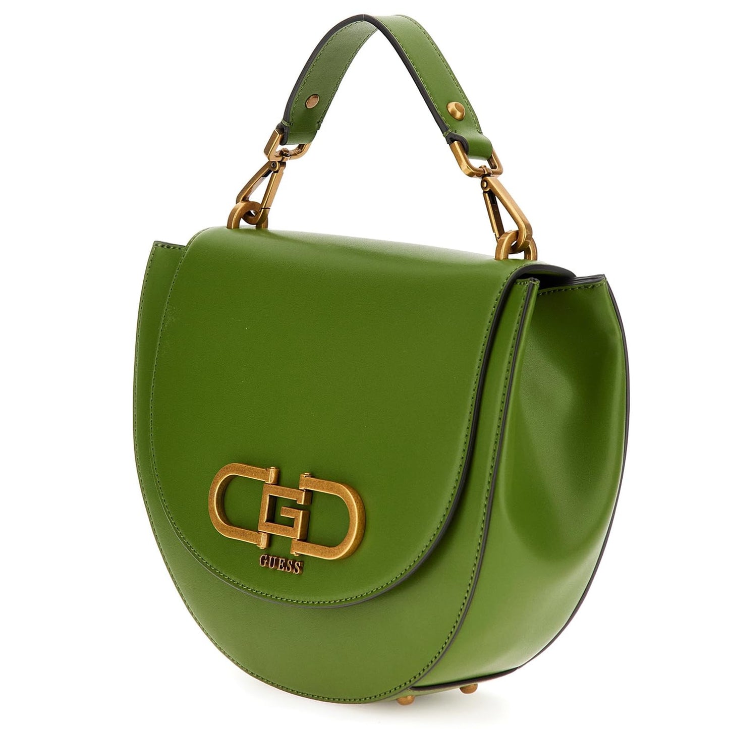 Guess Women's Green Solid Crossbody Bag| Ladies Purse Handbags | Gift For Ladies