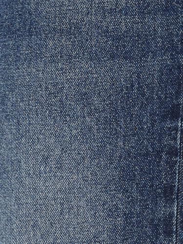 Max Women Washed Wide Leg Jeans(Blue_34)