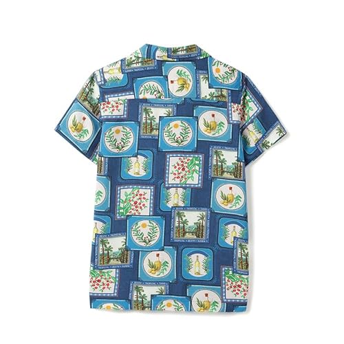 United Colors of Benetton Regular Fit Resort Collar Printed Shirt