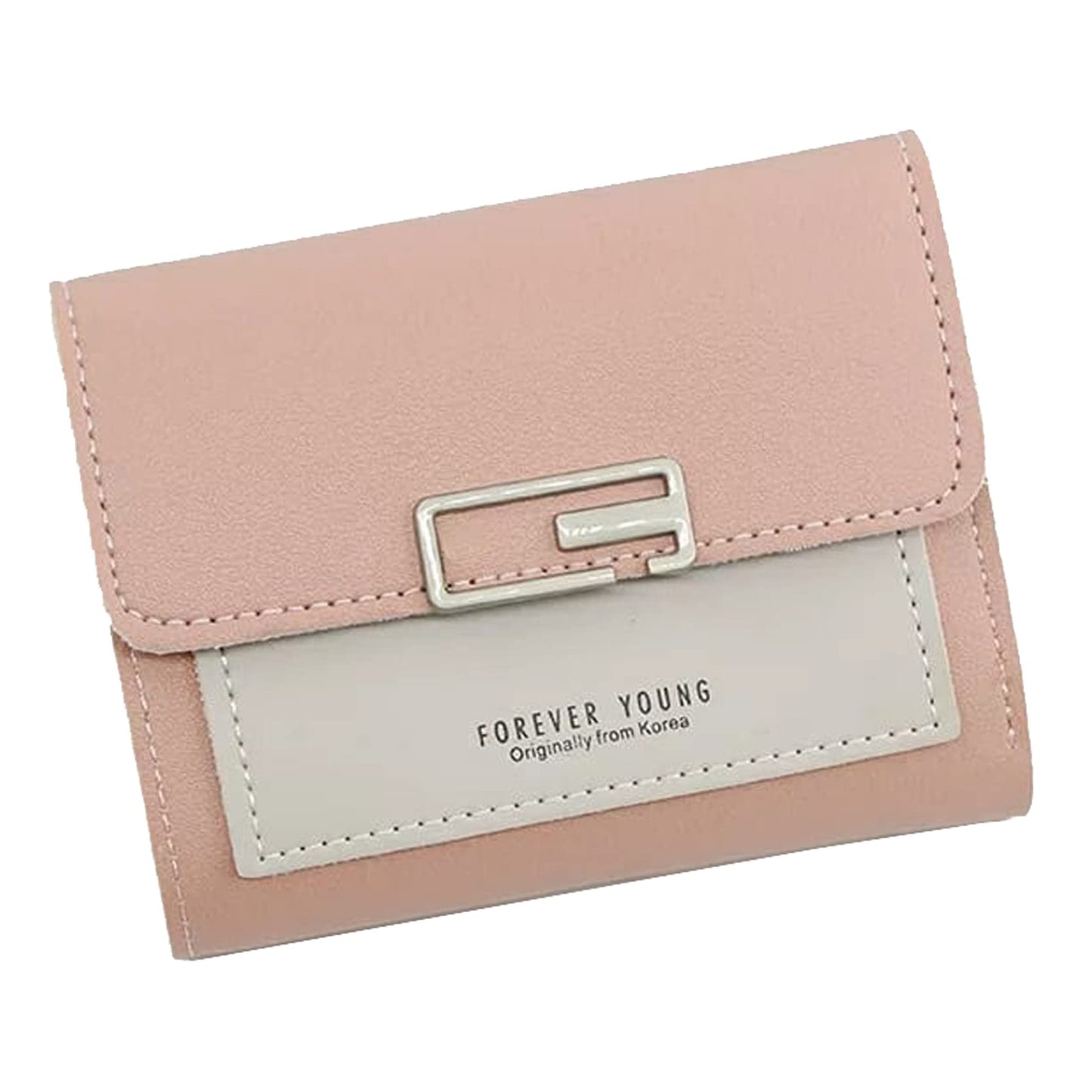 ARURA (LABEL) Women's Small Wallet Tri-Fold Clutch Multi-Functional PU Bag Wallet (Multi Color)