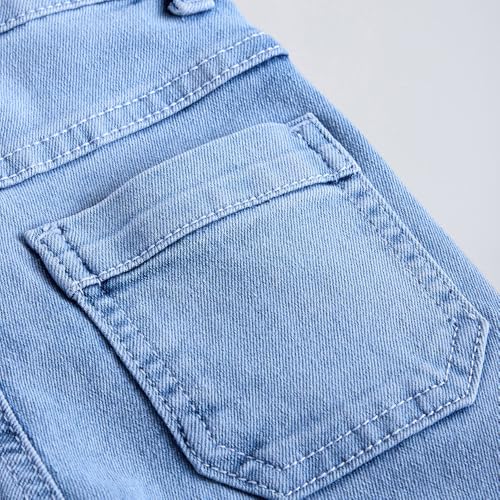 Hopscotch Girls Blue Heart Patch Denim Jeans for Ages (3-4 Years)
