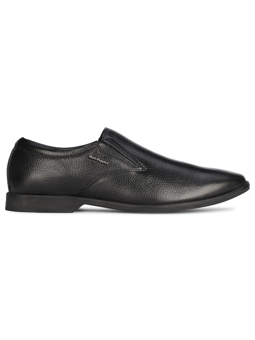 Hush Puppies Men's Aaron Slip ON Formal Shoes (8556773_Black_7 UK)