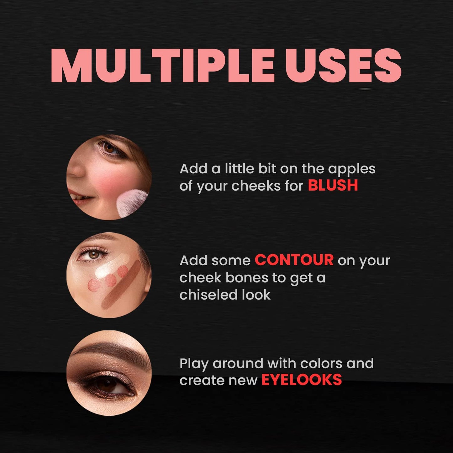 MARS Infinity Lip Palette | Demi Matte | 16 Colors to Infinte Lipstick Colors | Free Spatula cum Applicator (36.0 gm) (02-Multicolor)