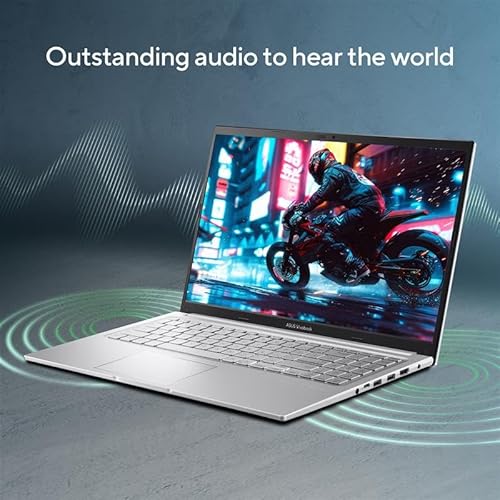 ASUS Vivobook 15, Intel Core i7 13th Gen 13620H, 16GB RAM, 1TB SSD, FHD 15.6", Windows 11, Office Home 2024, Cool Silver, 1.7Kg, X1502VA-BQ1299WS, Intel UHD GPU, 42Whr, M365 Basic (1Year)* Laptop