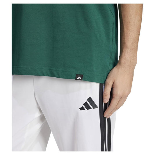 adidas Men Camo Woven Graphic Tee