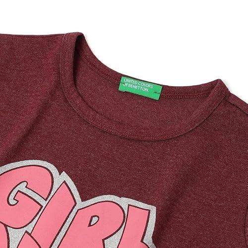 United Colors of Benetton GLIITER Graphic TEE Girls