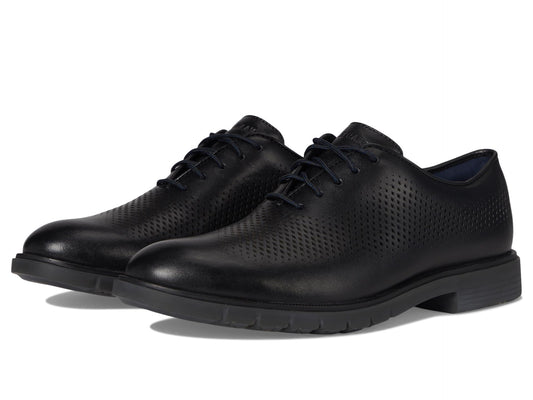 Cole Haan Mens Grandflex Dress Laser Oxfords, Black, 8.5 UK