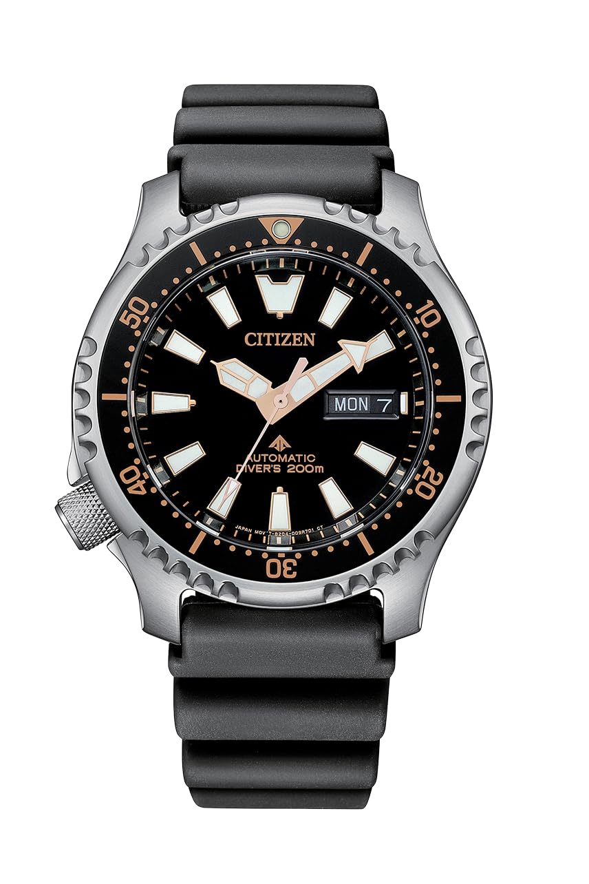 Citizen Analog Black Dial Men's Watch-NY0160-66E