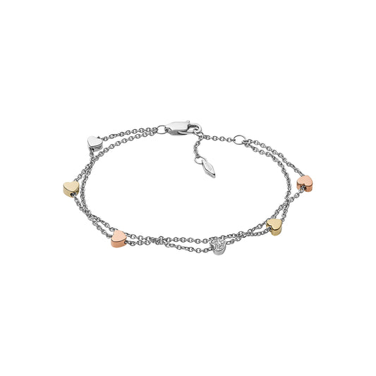 Fossil Womens Vintage Motifs Multicolor Bracelet Jf02854998
