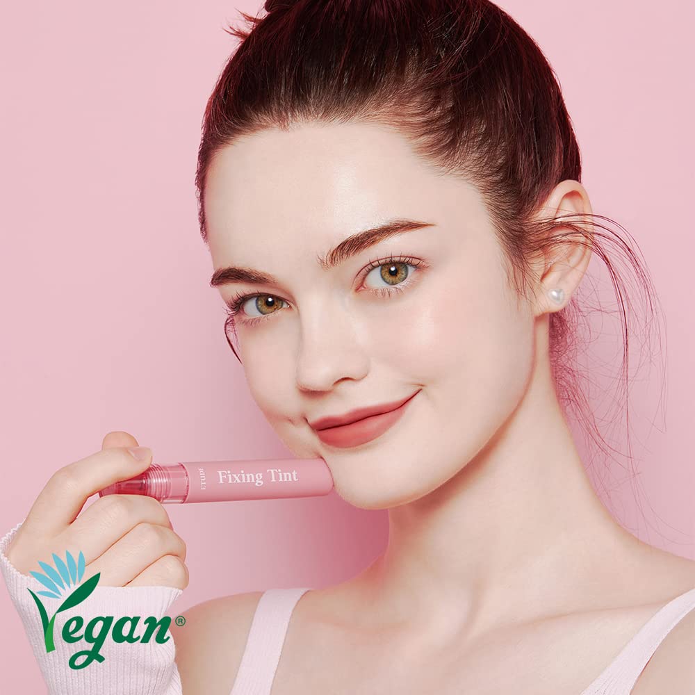 ETUDE Fixing Tint| Long Lasting Liquid Lipstick |Waterproof, Smudgeproof, Lightweight Matte Finish Lip Stain|Korean Makeup| Full Coverage| Shade 05 Midnight Mauve-4g