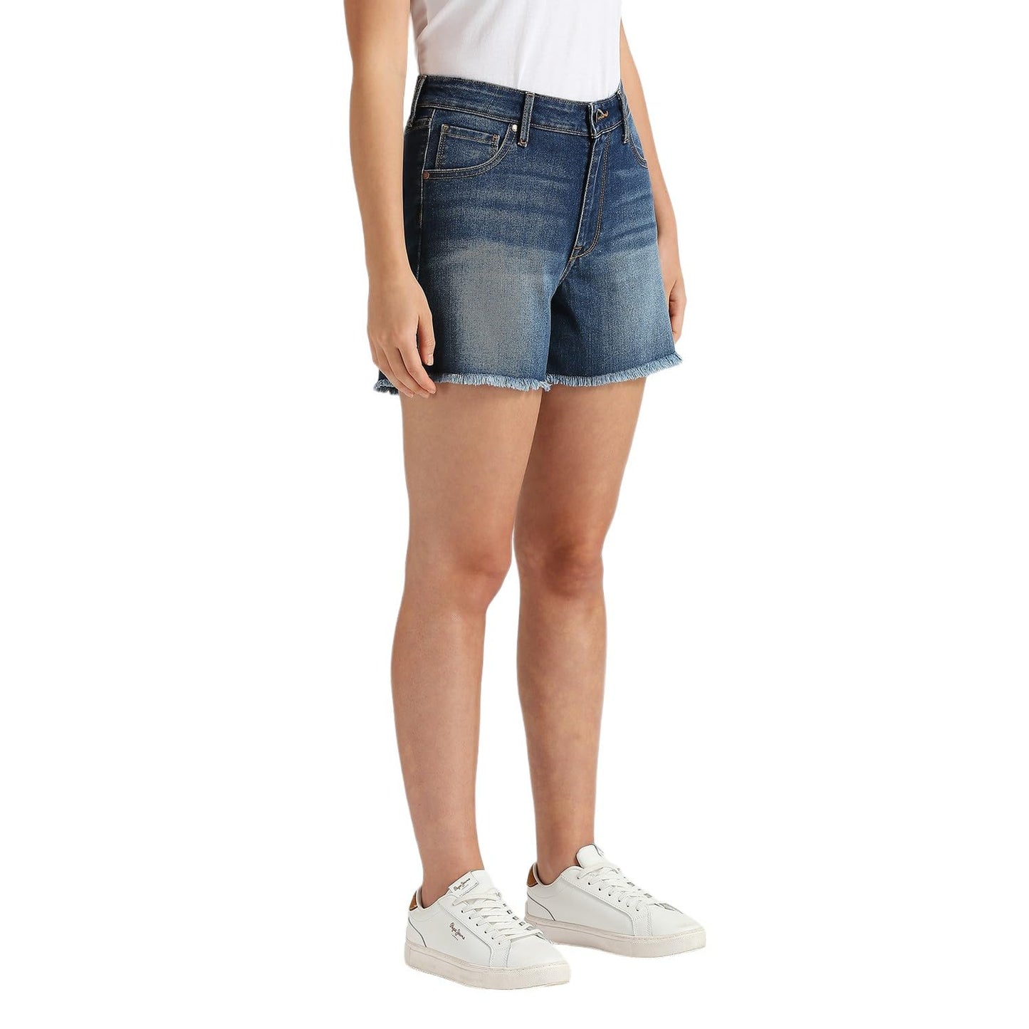 Pepe Jeans Women's Hybrid Shorts (PL801172J67_MED Dark Used