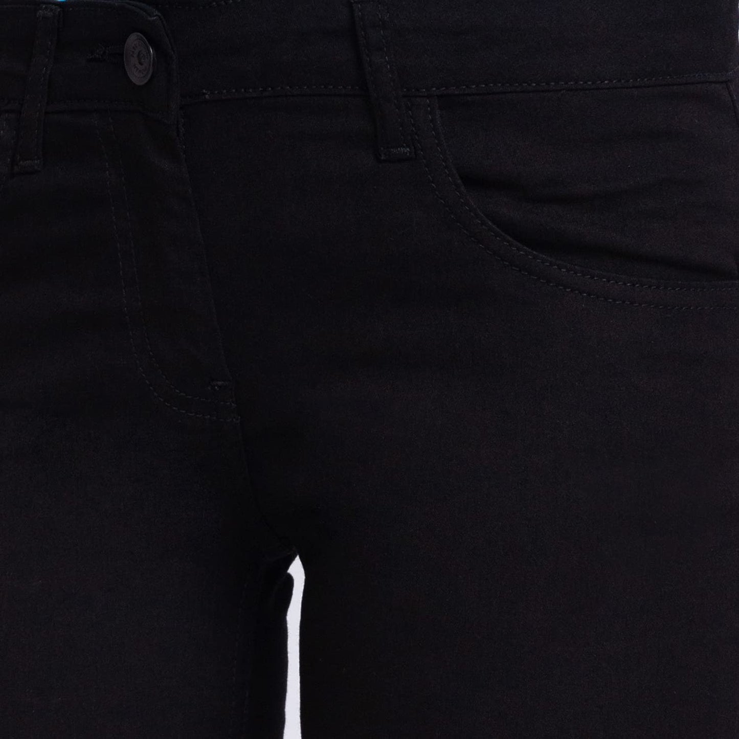 Park Avenue Women Women's Skinny Jeans (PWYA00691-K9_Black_2XS)