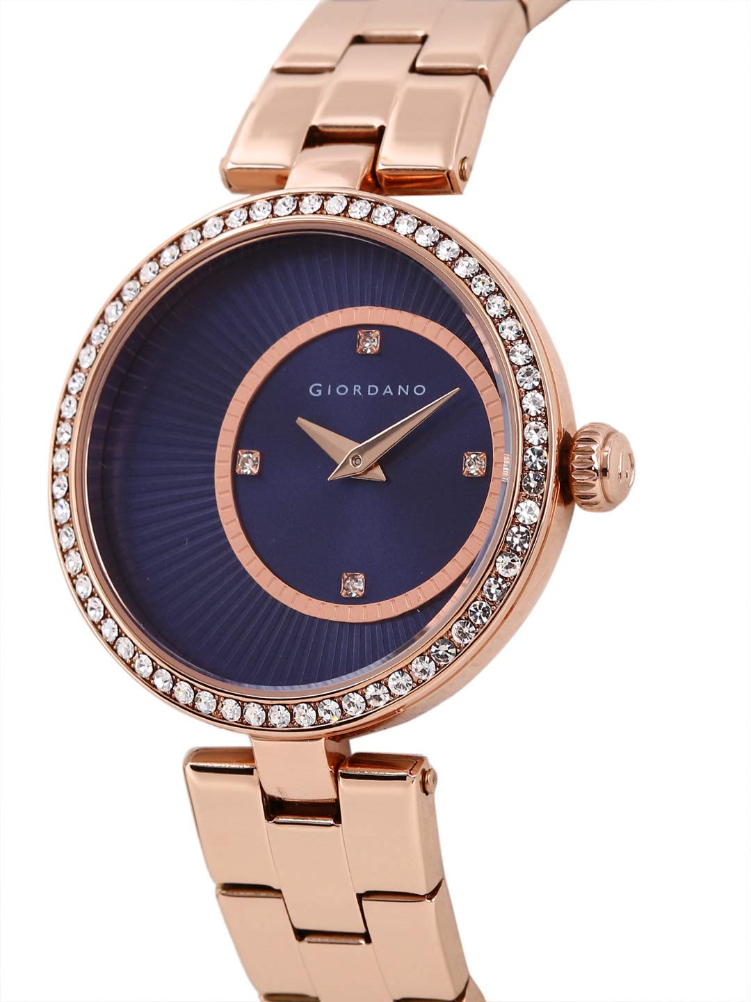 Giordano Analog Stylish Wrist Watch for Women Water Resistant Classy Dial, Stainless Steel Case to Compliment Your Look | Ideal Gift for|Ladies|Girls - A2056