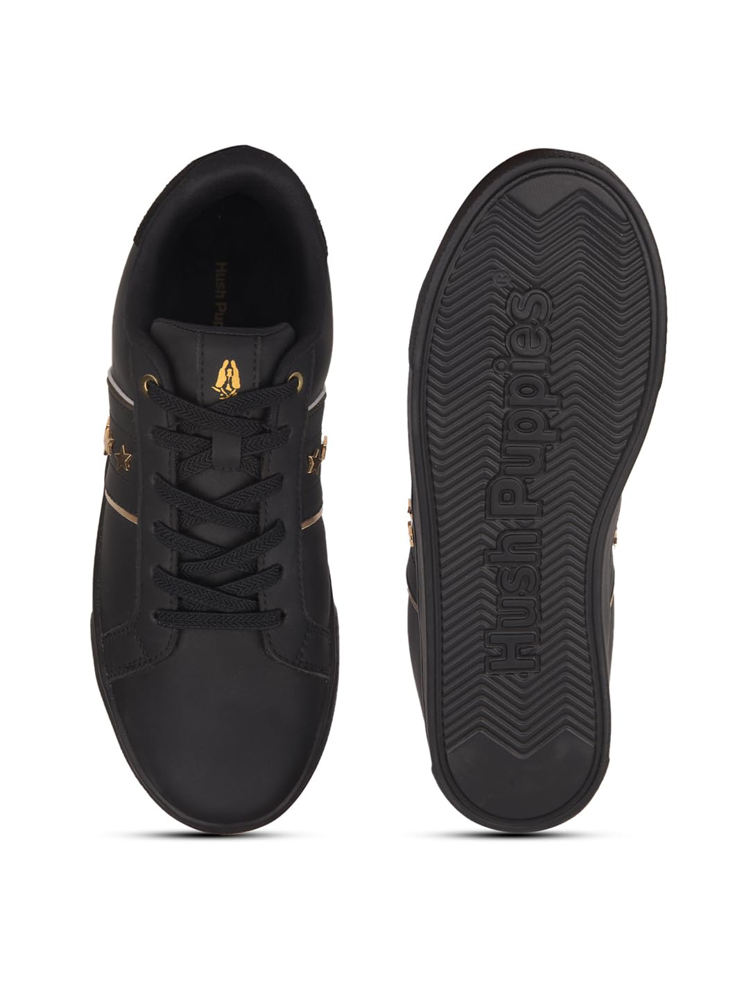 Hush Puppies Women's Casuals Shoes Black (4 UK)