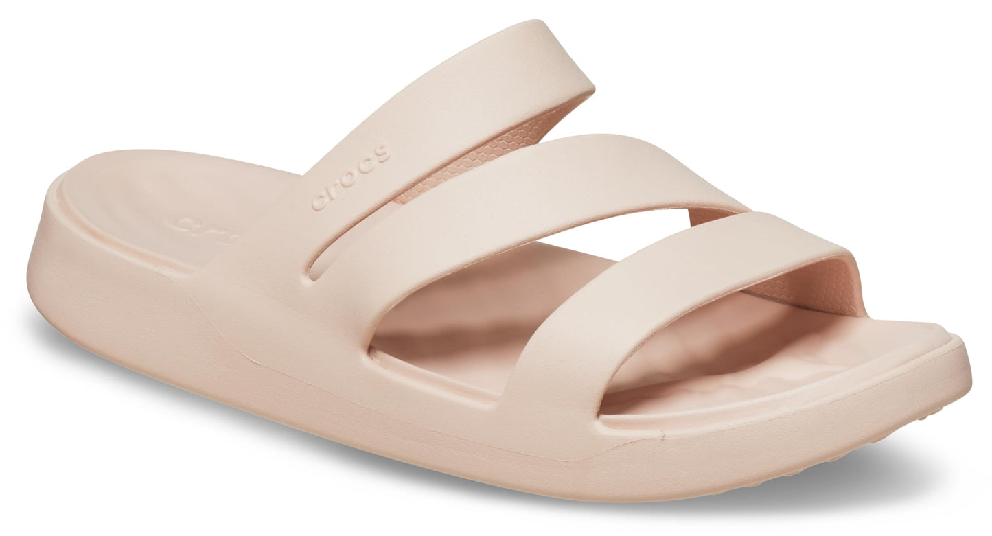 Crocs womens GETAWAY QUARTZ Sandal - 8 UK (W10) (209587-6UR)