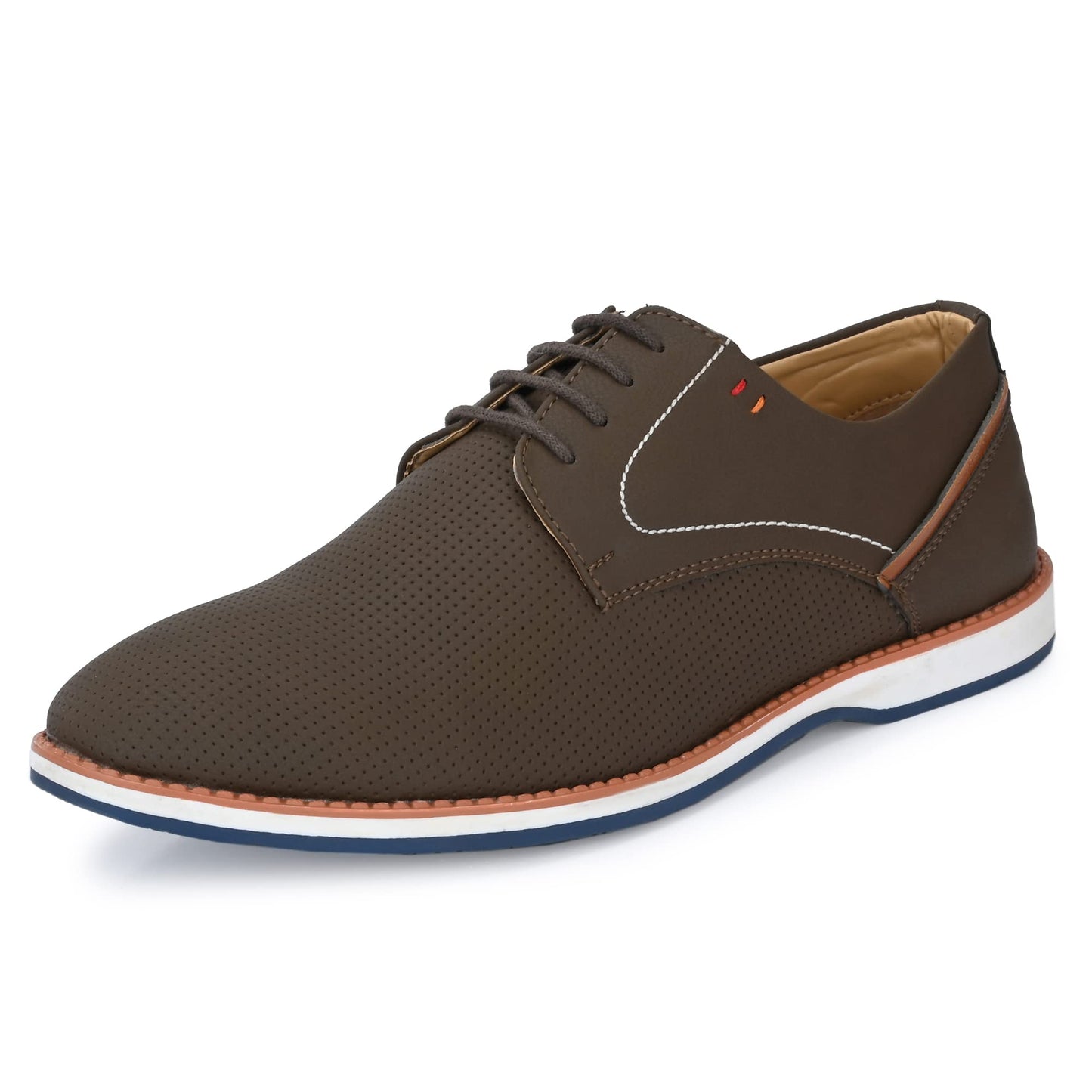 Centrino Men's 6018 Brown Sneakers_6 UK (6018-02)