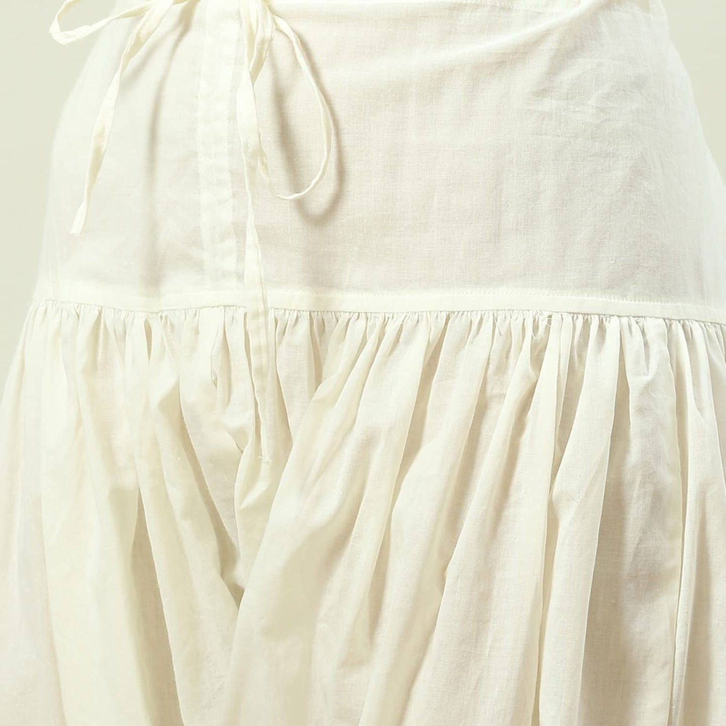 BIBA Women's Cotton Blend Salwar Suit Set (SKD7958AW22IVRY_Off White