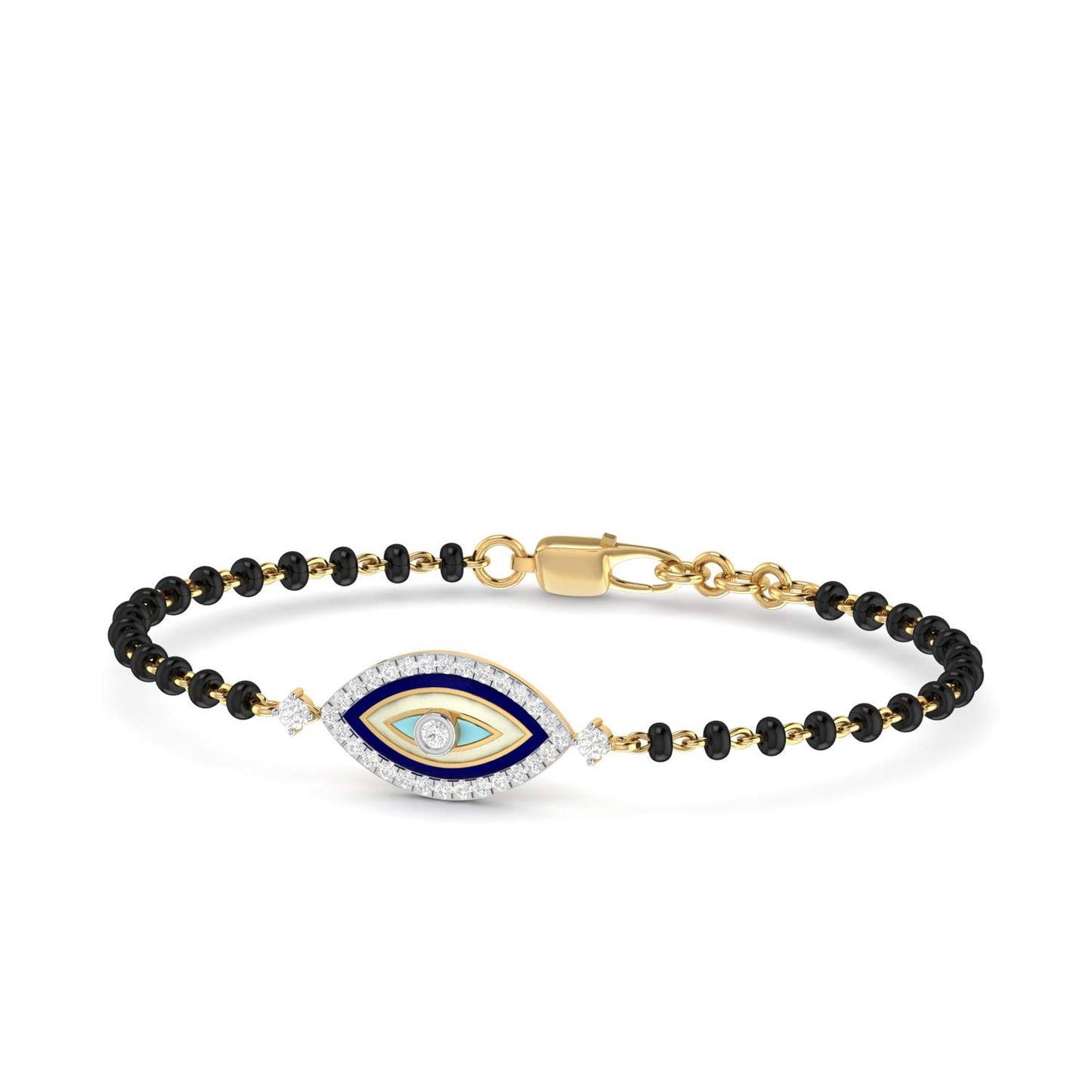 PC Jeweller 18k (750) Yellow Gold and Diamond Bracelet for Women