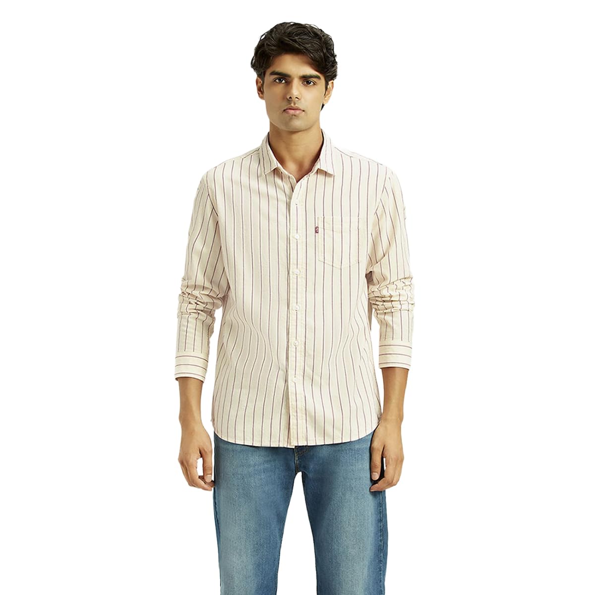 Levi's Men's Slim Fit Shirt (32907-0524_White