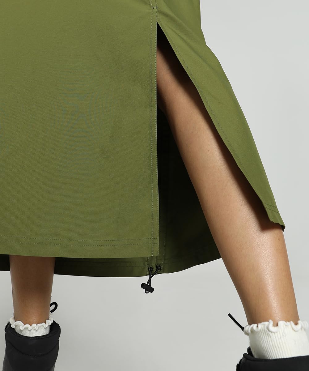 Puma Polyester Western Skirt Olive Green