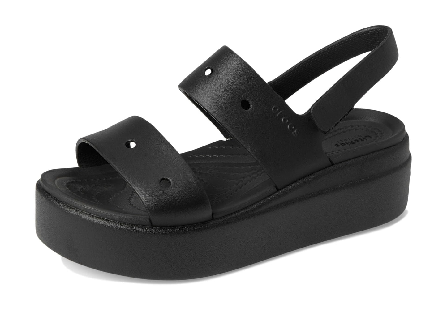 Crocs Brooklyn 4U Women Sandal (UK Size-9|Color-Black)