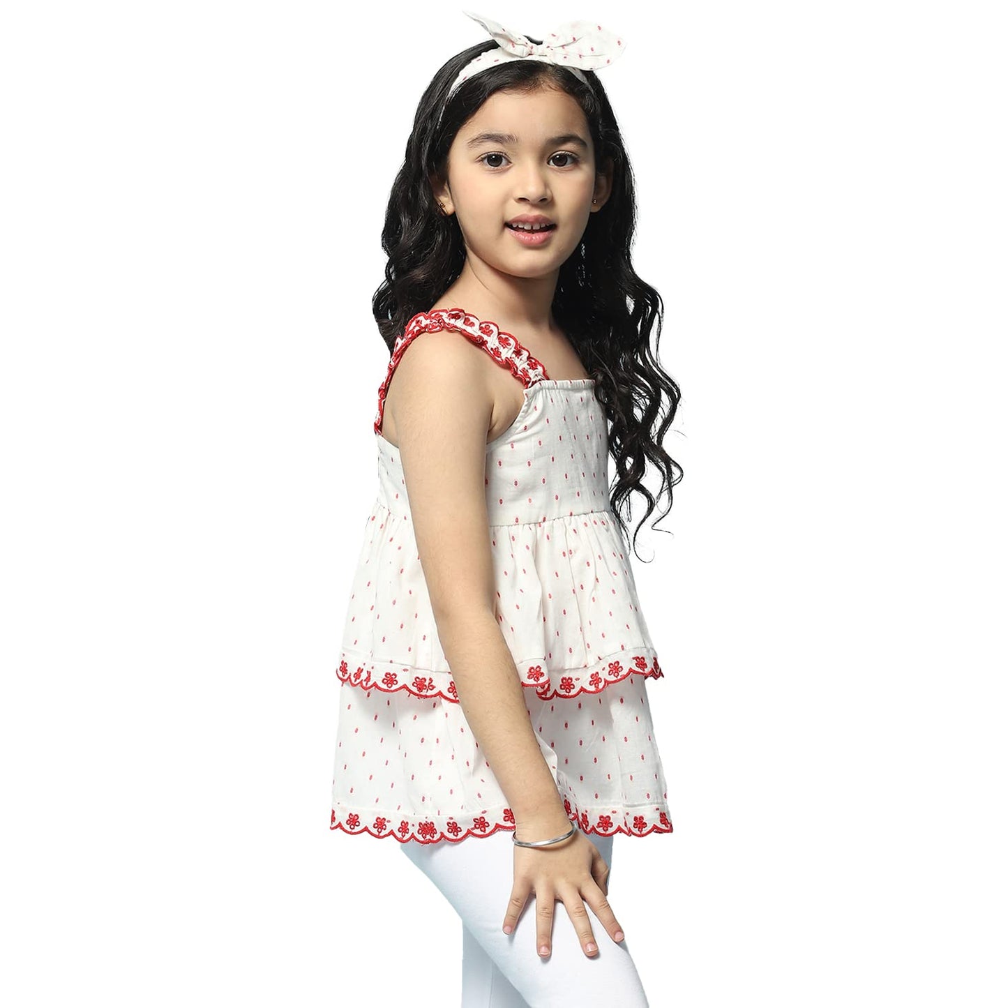 BIBA Girl Solid Kid(KW5137_White_9)