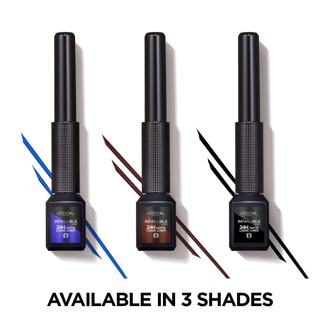 L’Oreal Paris Infaillible Grip 24H Matte Liquid Liner - 02 Blue, 5.7ml