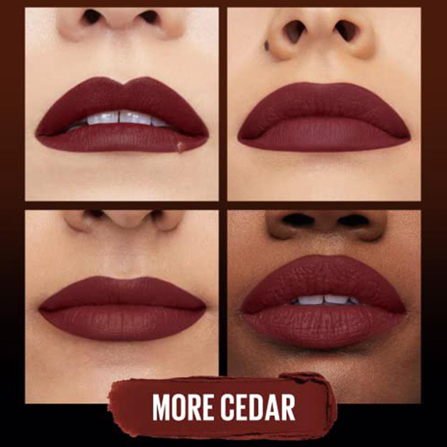 Maybelline New York Color Sensational Ultimatte Lipstick, More Cedar, 1.7g