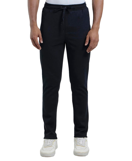 Jockey Men's Slim Fit Casual Trousers (AM44_Black_L)