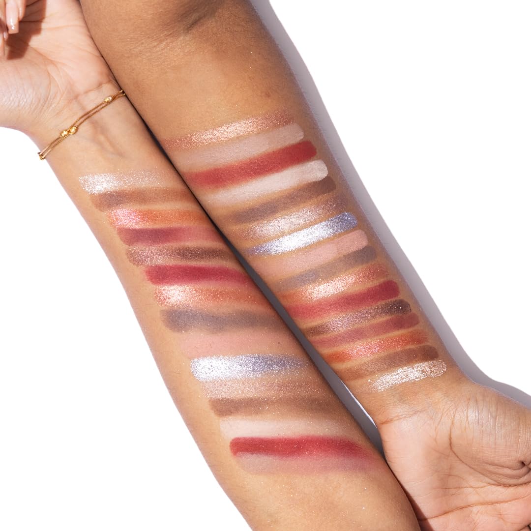 Makeup Revolution Forever Flawless Palette Cherry Rebel Red – Bold Reds & Pinks – Intense Pigmentation & Blendability