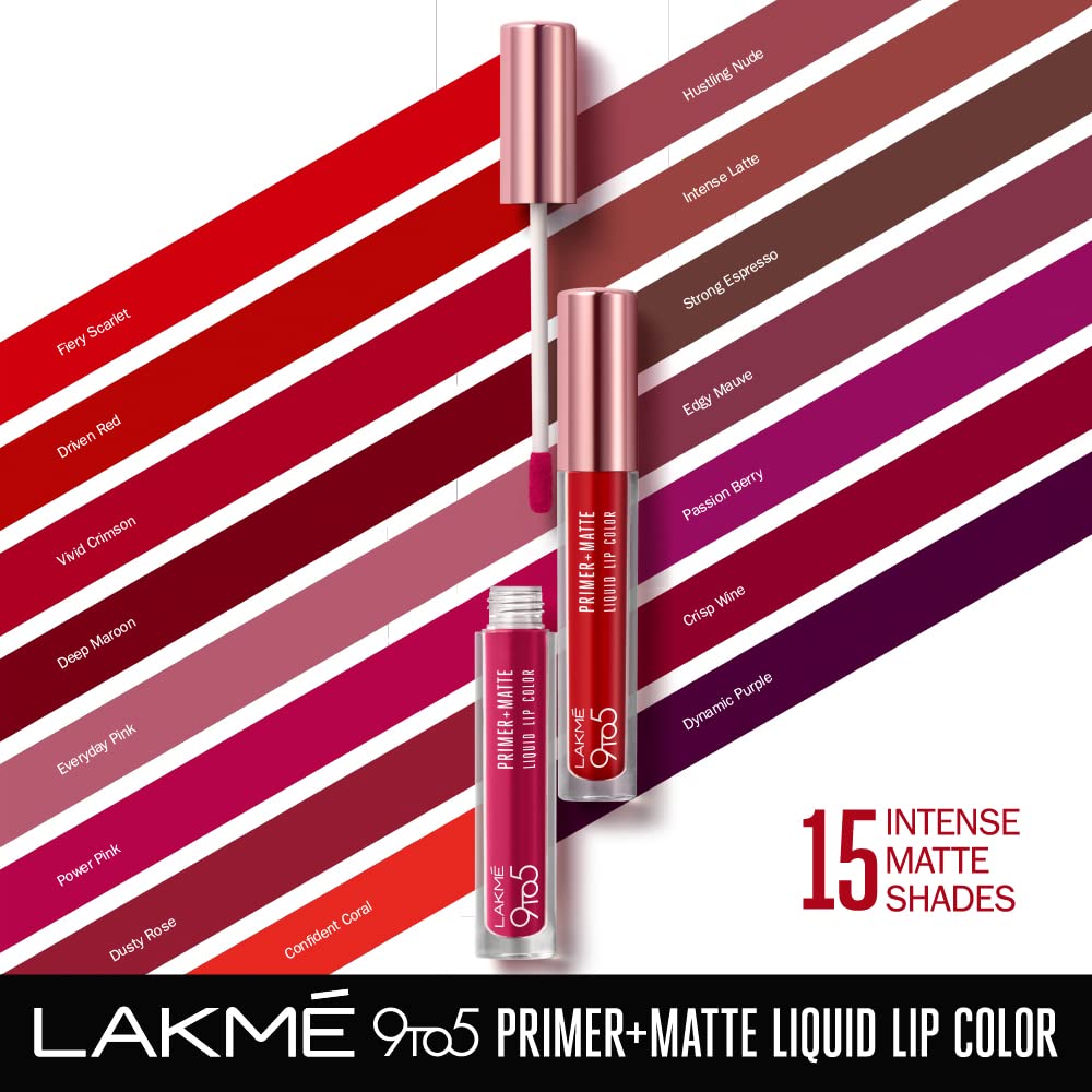 LAKMÉ Lip Color Crisp Wine (Matte)