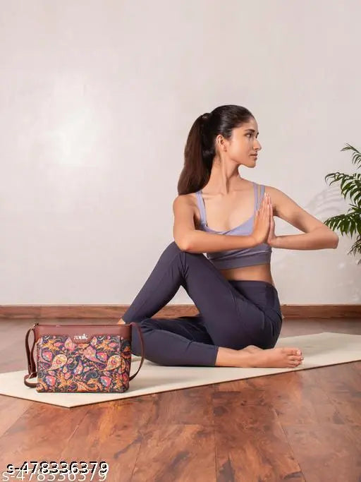 Zouk Paisley Print Harmony Sling Bag