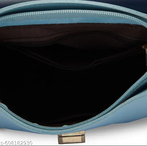 Globus Women Blue Colourblocked Sling Bag