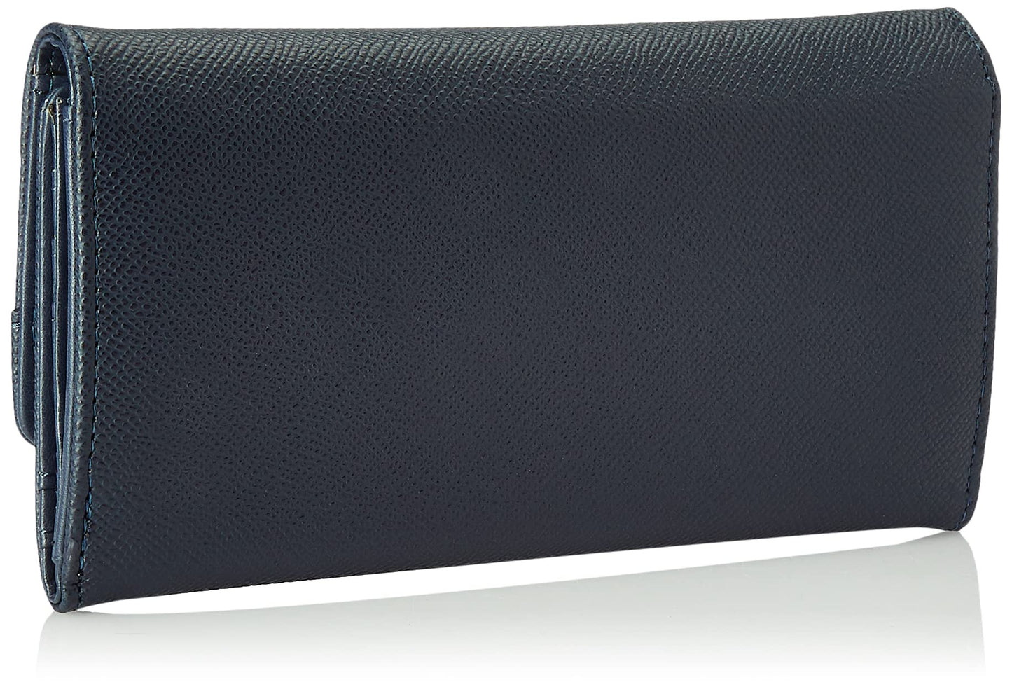 Caprese Faux Leather Womens Taro W Large Navy Wallet