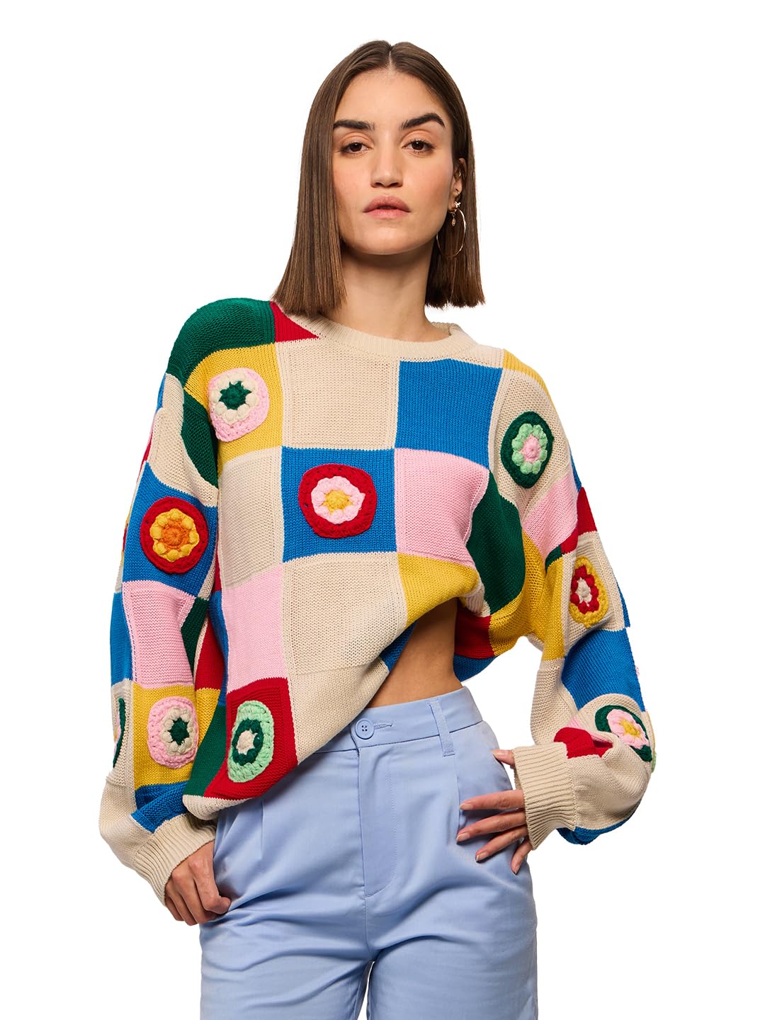 The Souled Store Originals : Dahlia Women Oversized Sweater