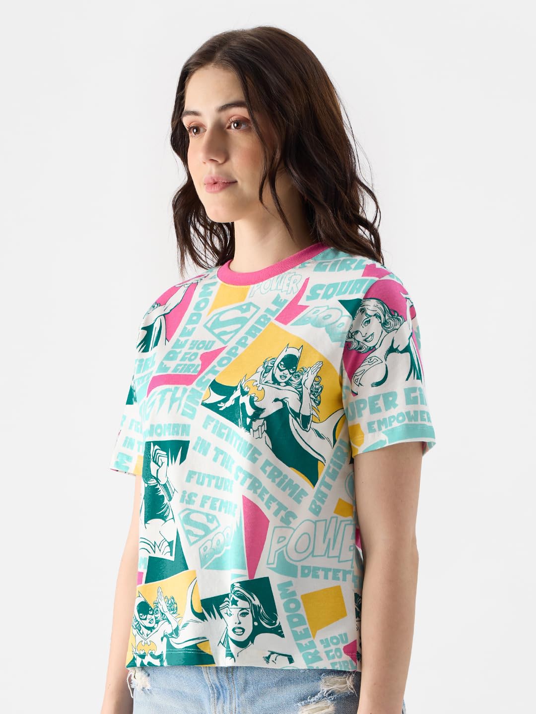 The Souled Store DC: Girl Power Women T-Shirts