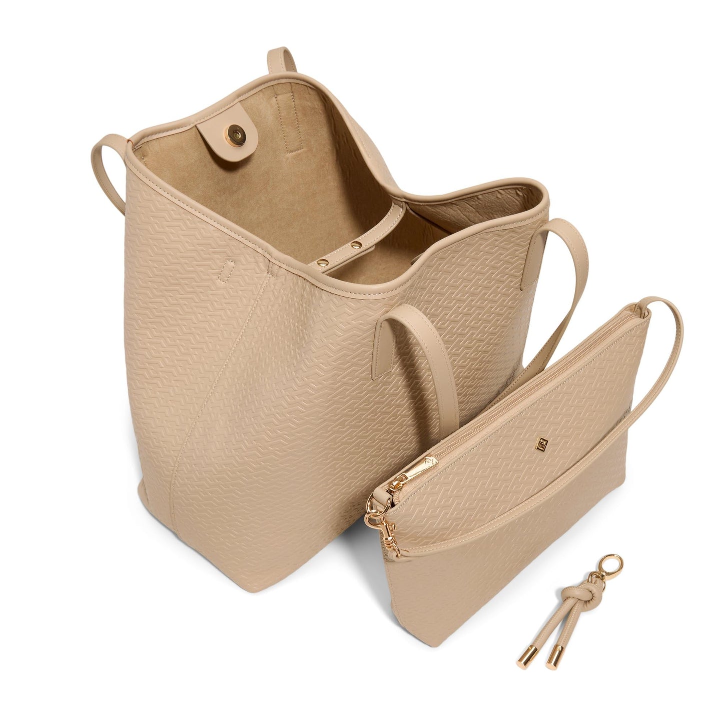Call It Spring LOOKOUT Women's Taupe Tote Bag