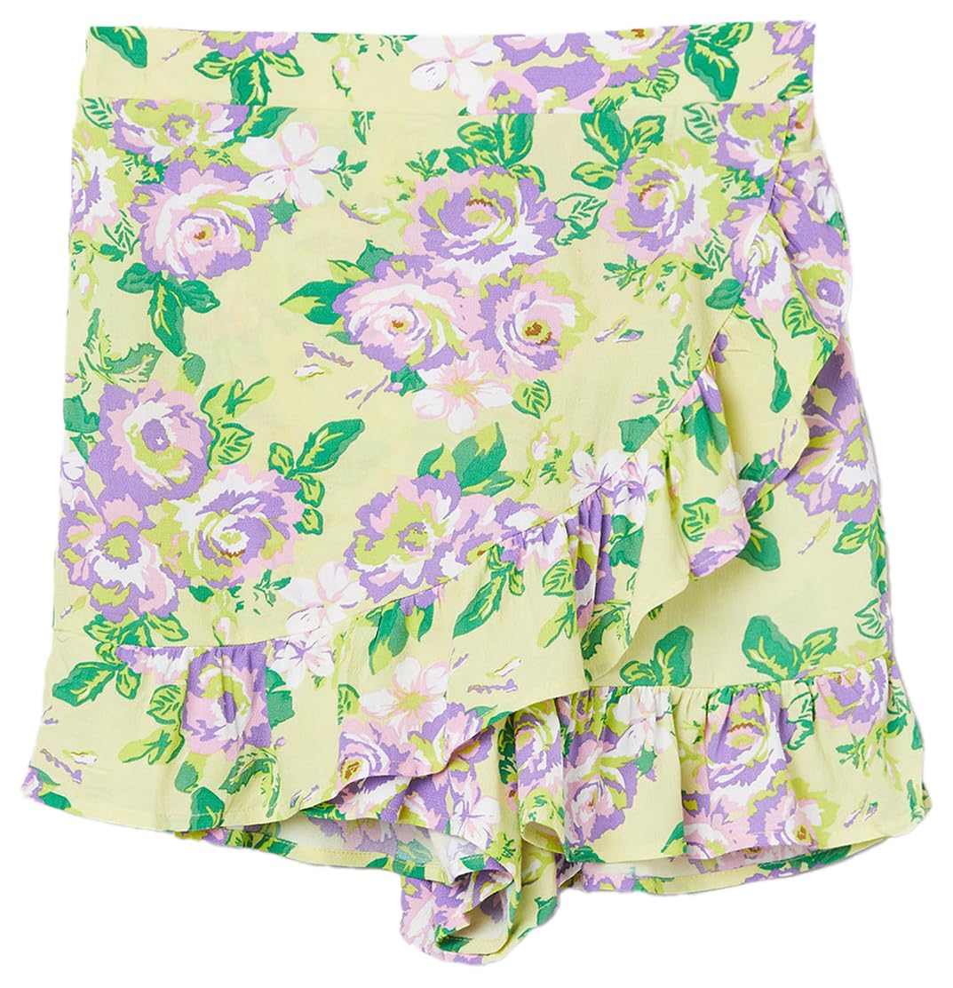 Max Cotton Western Skort Green