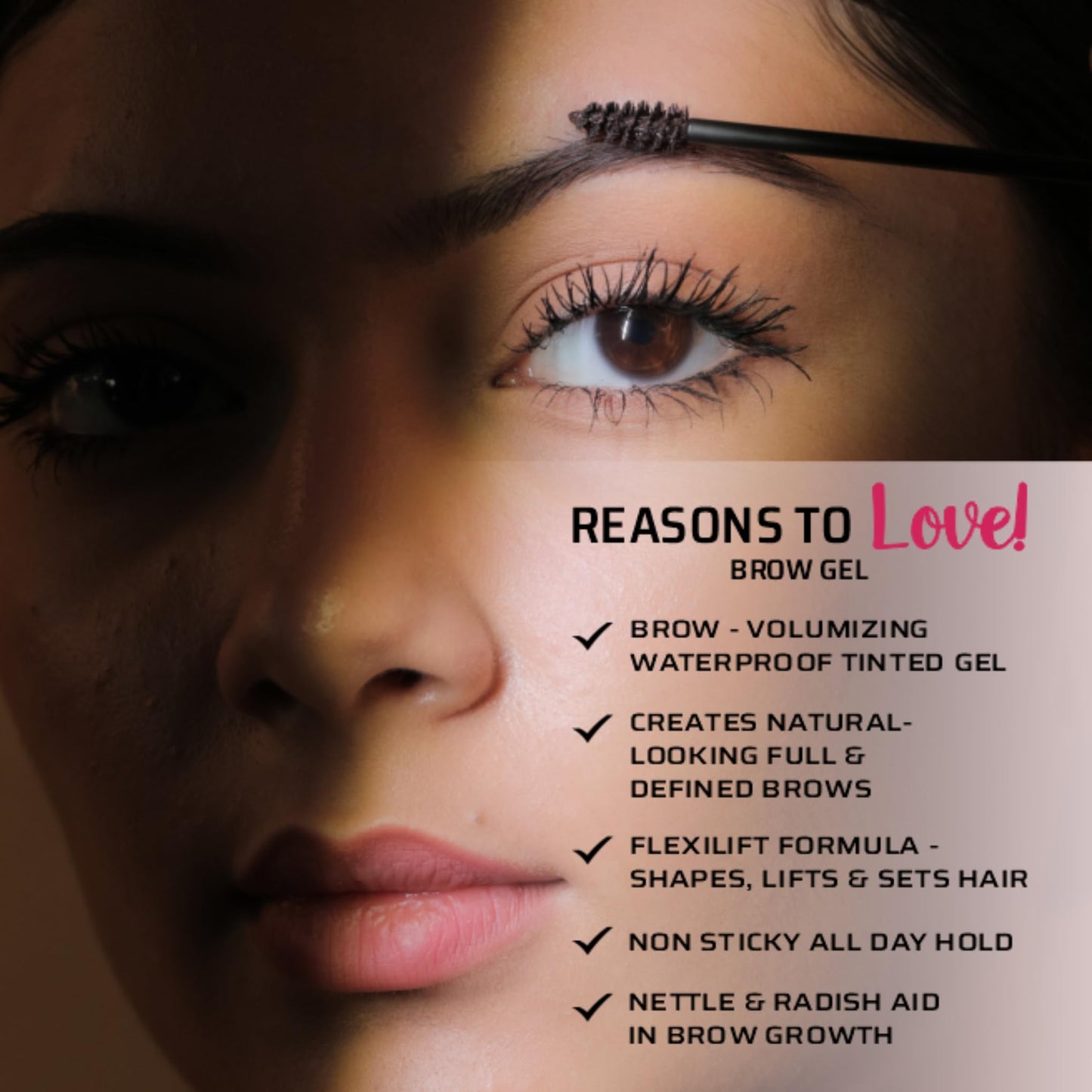 LA MIOR What The Lash! Mascara & Flexilift Brow Gel Duo - Extreme Volume + Length + Hypercurl, 24 Hr Wear, Waterproof, False Lash Effect, 2-in-1 Tinted Brow Lift with Biotin & Argan (Ultra Black)