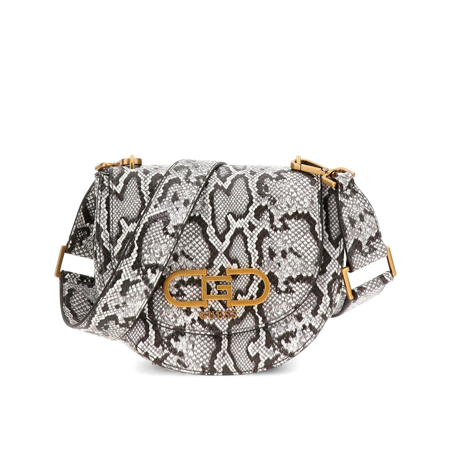 Guess Women's Grey Textured Crossbody Bag| Ladies Purse Handbags | Gift For Ladies