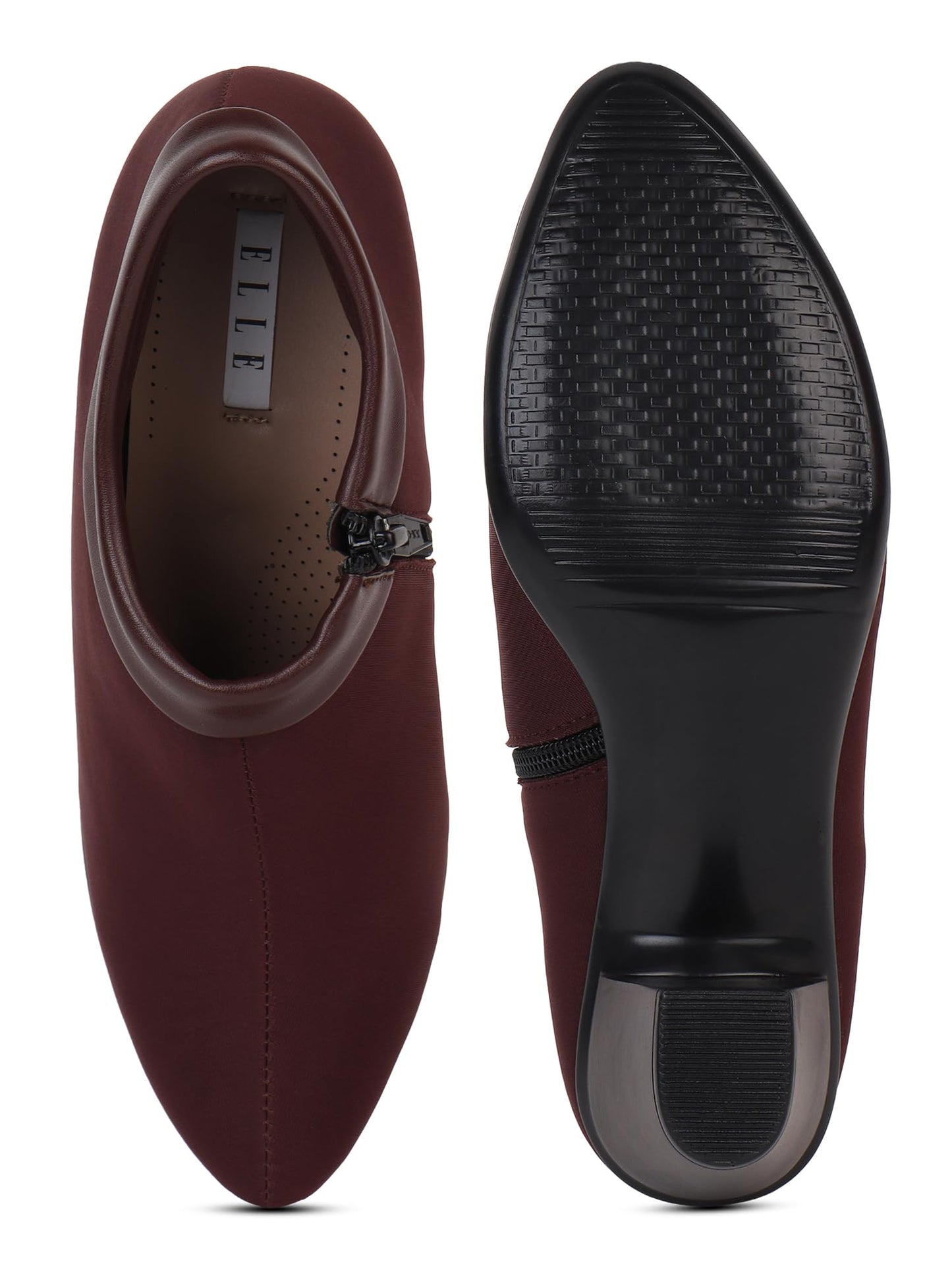 ELLE Women Shoes,Brown,UK-6