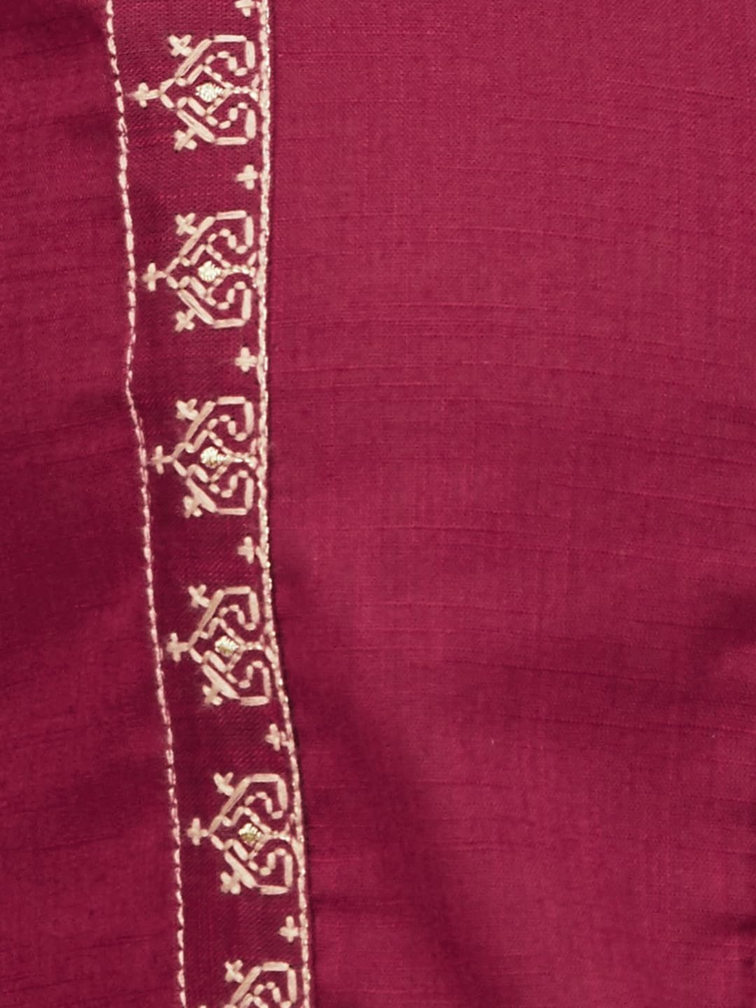 Max Women Cotton Blend Regular Fit Kurta (NAWWFE24FEMAROON_Maroon, XL