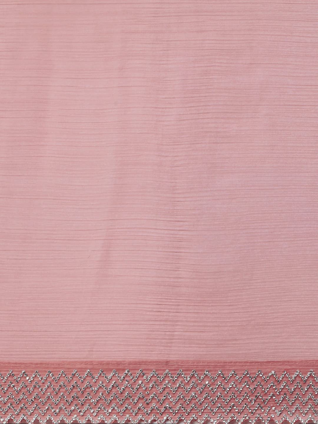 MOHEY Women's Saree, Suitable for Party, Anniversary & Wedding Sari for Women, All Over Boota, Bordered Chiffon (Pink)