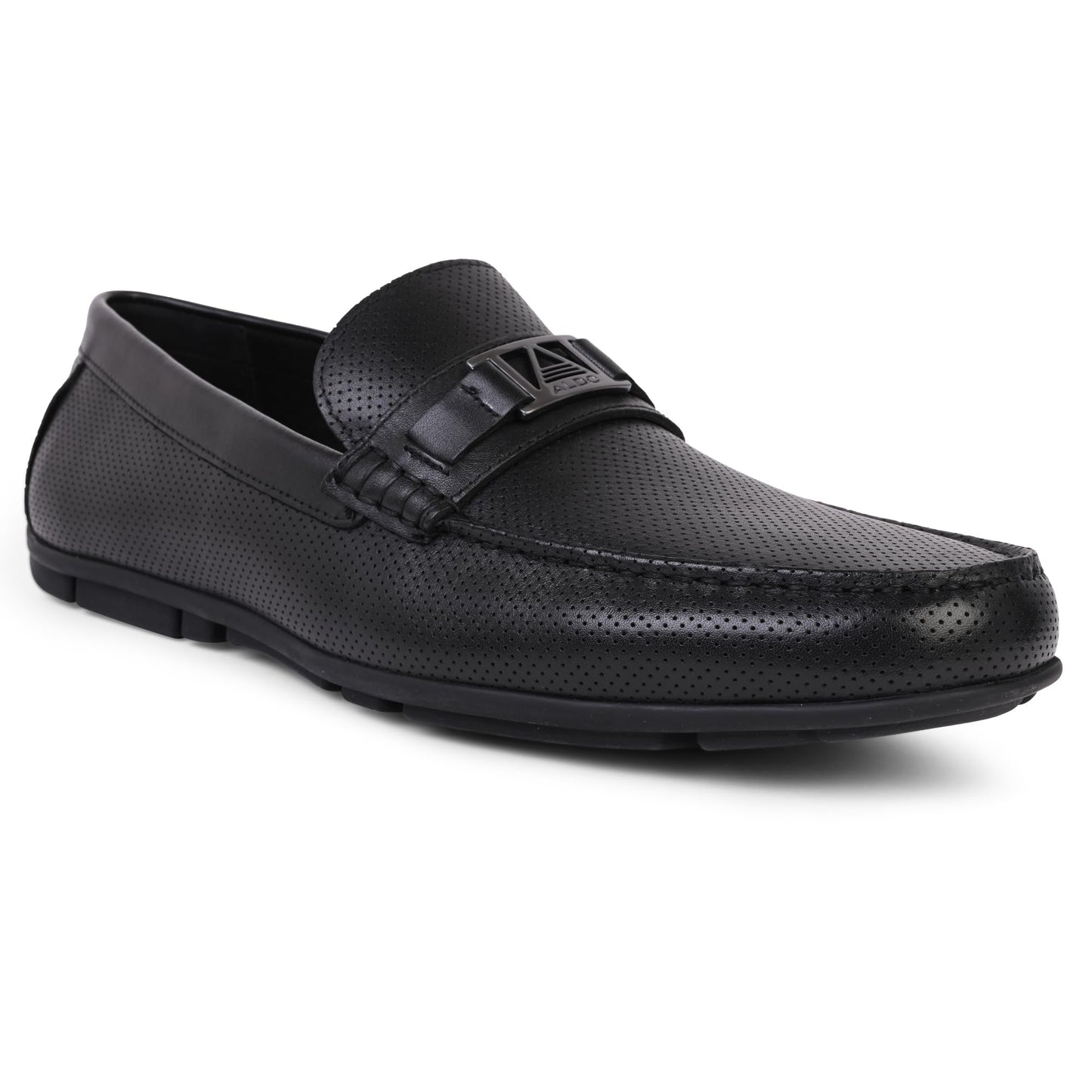 Aldo HAENDACIENA-IN001 Black Leather Moccasins