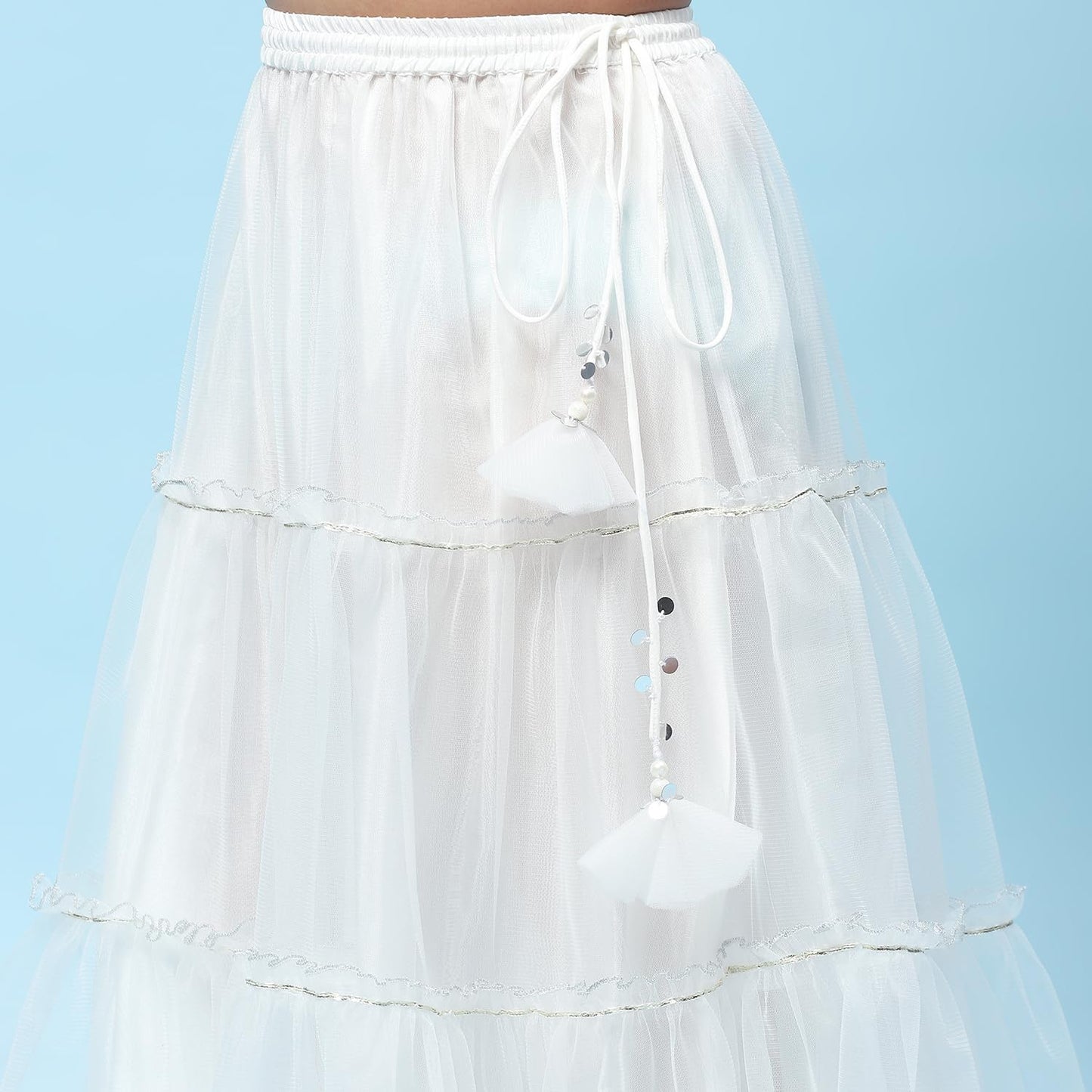 BIBA Girls SOLID STRAIGHT KID(KWSHEESH MAHAL5965_WHITE_9)