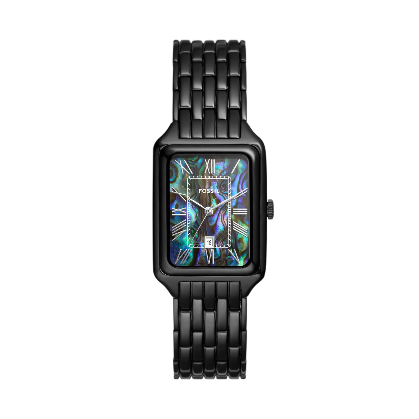 Fossil Stainless Steel Analog Black Dial Women's Watch-Es5340, Band Color:Black