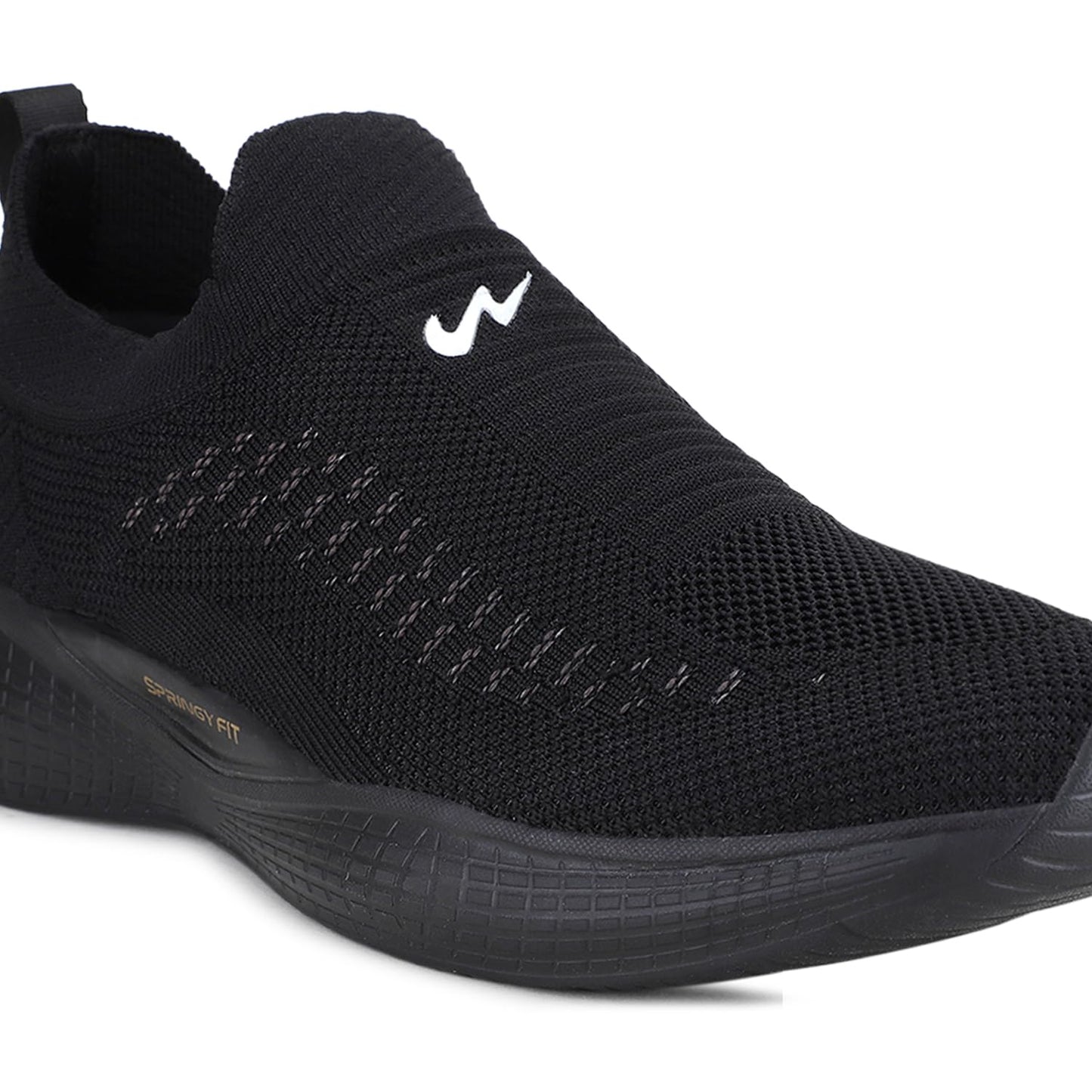 Campus Men's VAYU BLK/Gry Walking Shoes - 10UK/India 6G-626