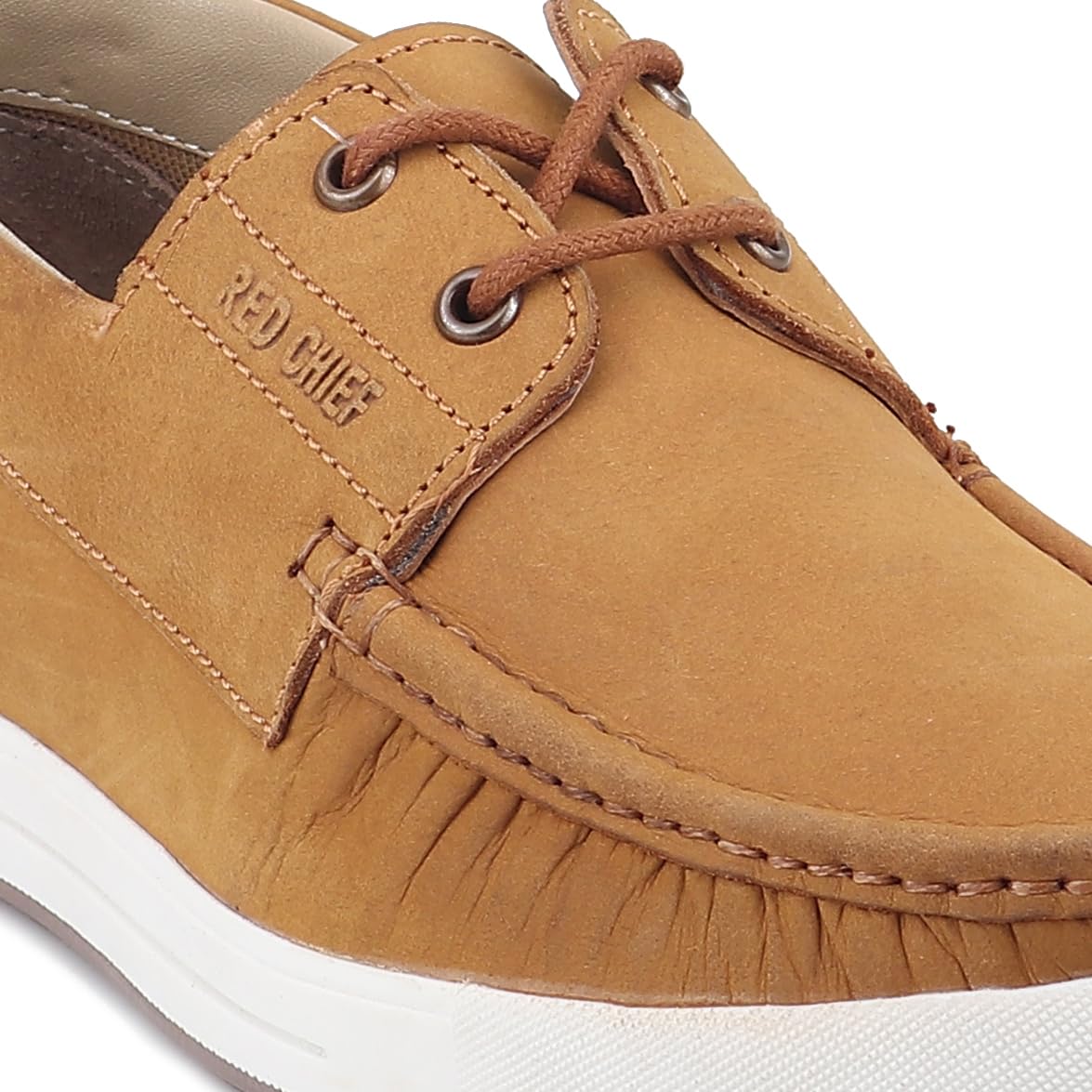 Red Chief Low Ankle Casual Derby Shoes for Men | Rust UK06