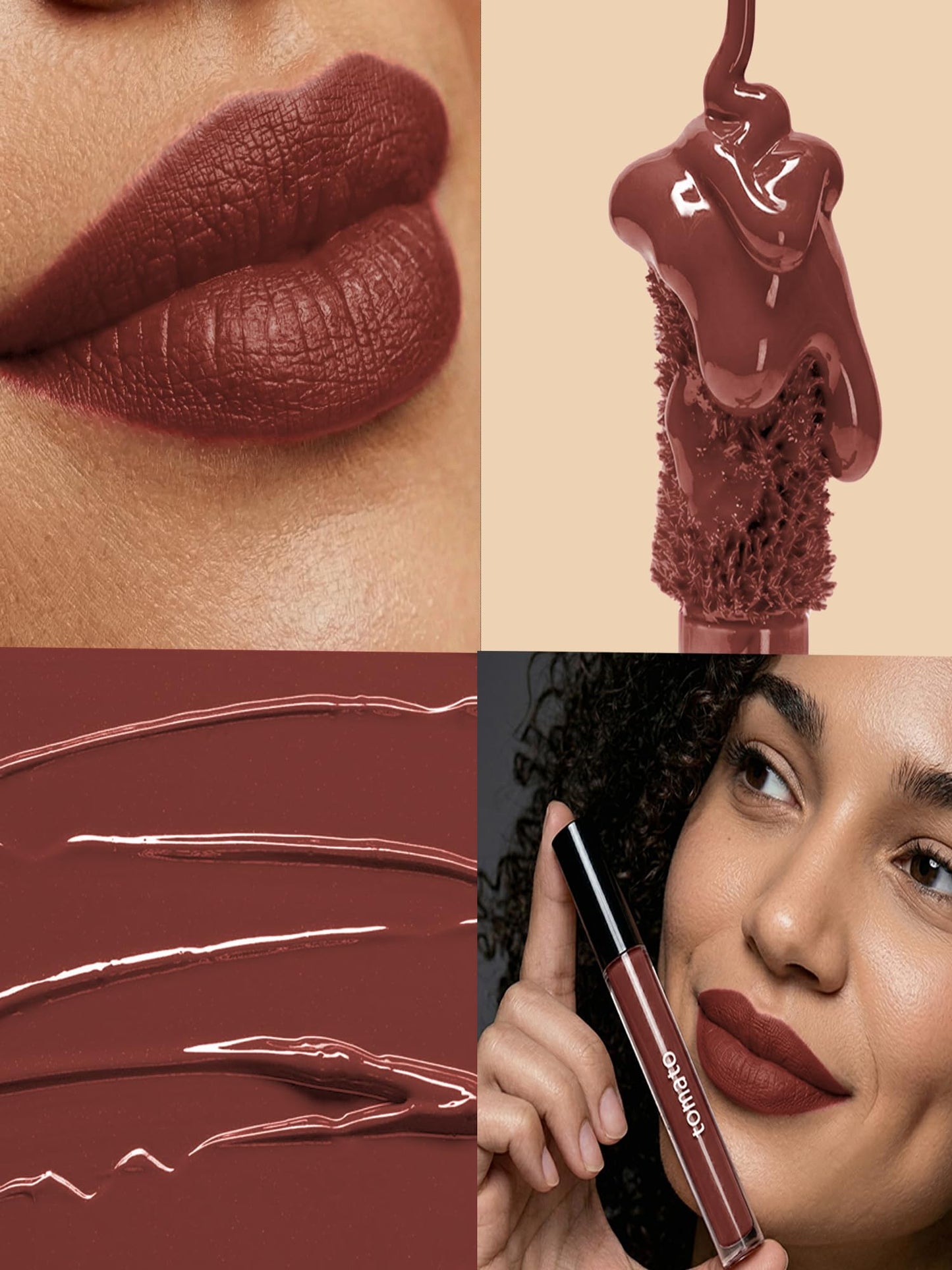 FLiCKA Tomato Liquid Lipstick| Transfer Proof, Smudge Proof, Non-Sticky, Creamy Lightweight Lipstick For Women, Shade 1, 2ml