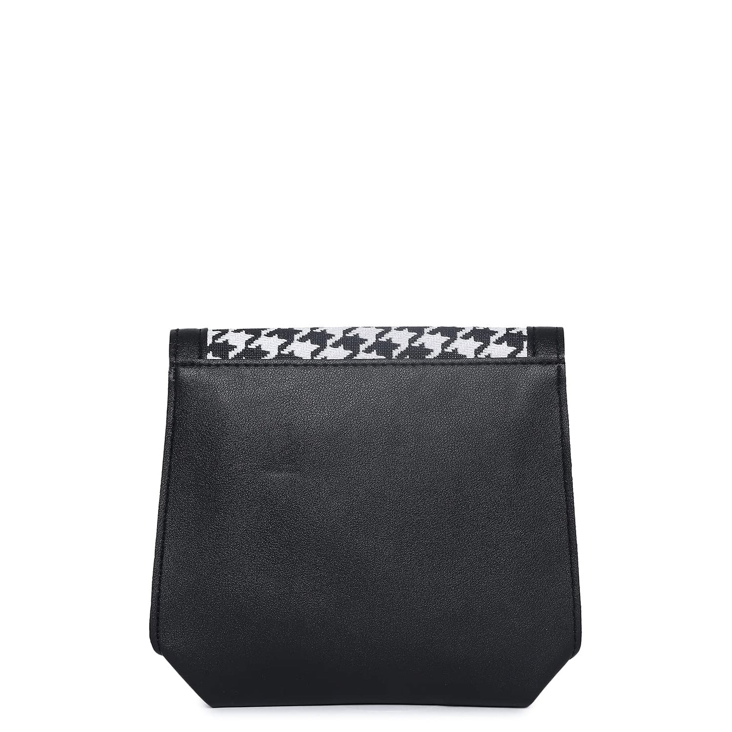 Haute Sauce Textured Push Lock Sling Bag with Chain Strap (AZ_HSSB1006)